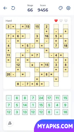 Crossmath - Math Puzzle Games