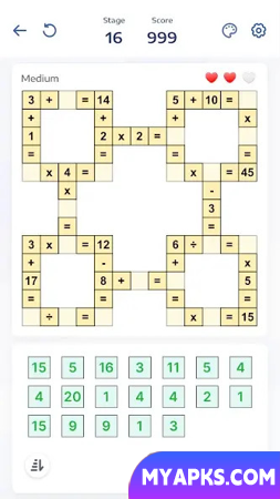 Crossmath - Math Puzzle Games
