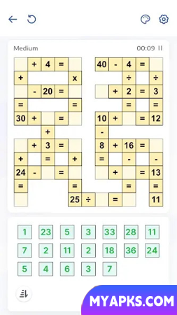 Crossmath - Math Puzzle Games