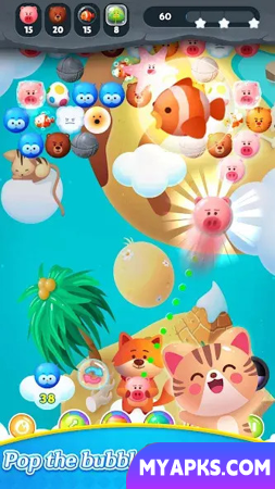 Bubble Shooter : Animals Pop