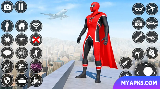 Speed Hero: Flying Rope Hero