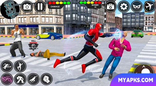 Speed Hero: Flying Rope Hero