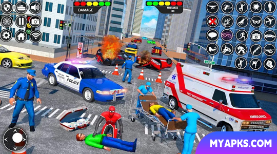 Speed Hero: Flying Rope Hero