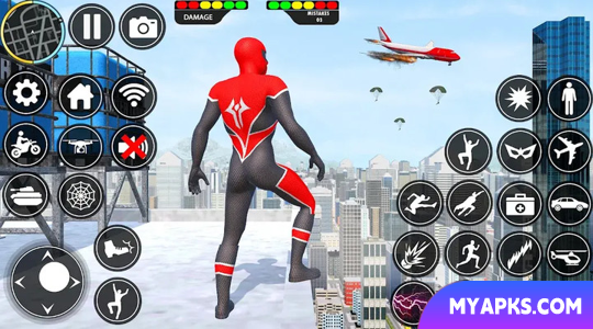 Speed Hero: Flying Rope Hero