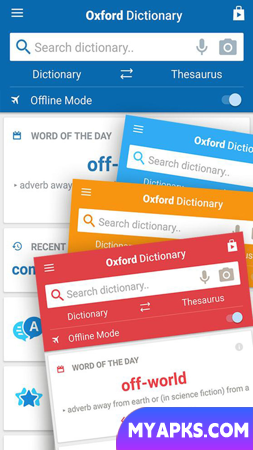 Oxford Dictionary of English & Thesaurus