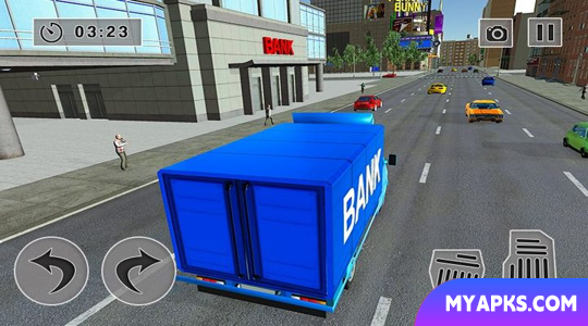 City Bank Security Van Driver