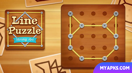 Line Puzzle: String Art