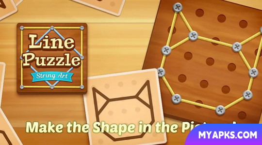 Line Puzzle: String Art