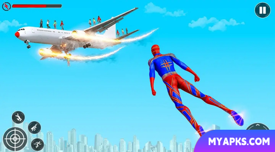 Spider Hero: Rope Hero Games