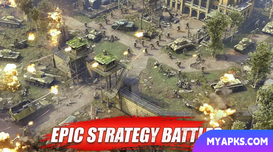 Heroes of War: Idle army game