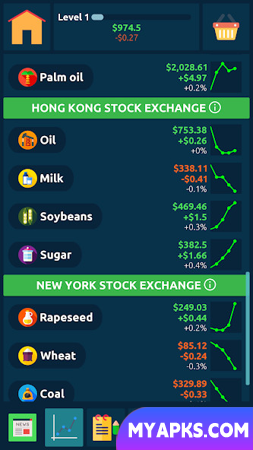 Stock Exchange Game
