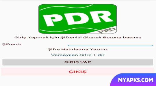 PDR Takip Pro