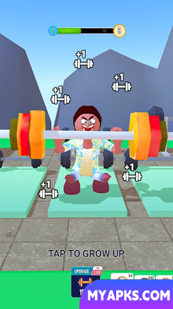 Gym Workout Clicker: Muscle Up