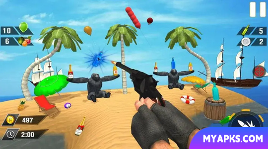 Bottle Gun Shooter Game