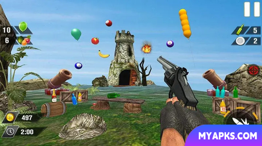 Bottle Gun Shooter Game