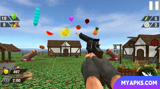 Bottle Gun Shooter Game