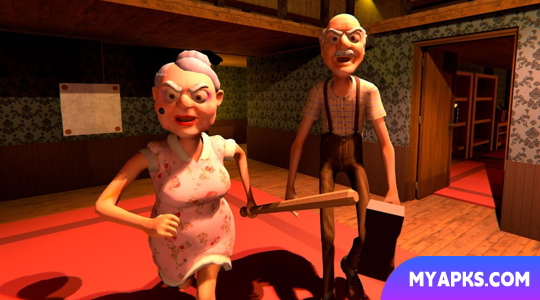 Grandpa And Granny Home Escape 
