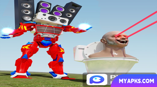 Toilet Monster Battle Game 3D