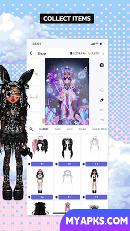 Everskies: Virtual Dress up