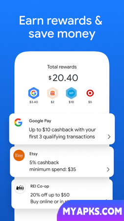 Google Pay Save Pay Manage