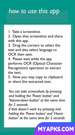Copy Text On Screen