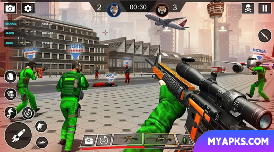 FPS Shooting Gun War Games