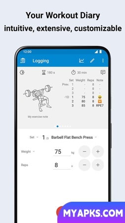 GymRun Workout Log