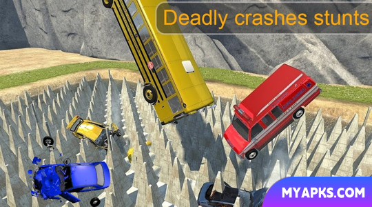 Beam Drive Crash Death Stair C 