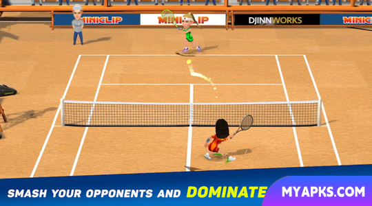 Mini Tennis: Perfect Smash