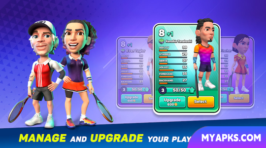 Mini Tennis: Perfect Smash