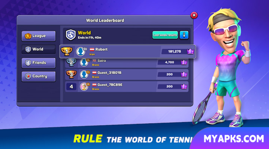 Mini Tennis: Perfect Smash