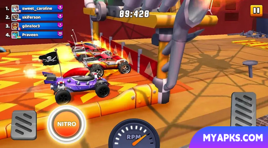 Race Car Driving Crash game