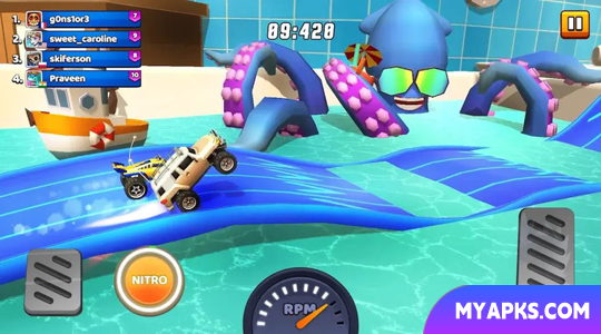 Race Car Driving Crash game