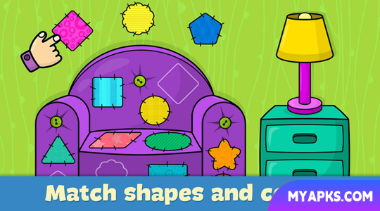 Baby shapes & colors for kids