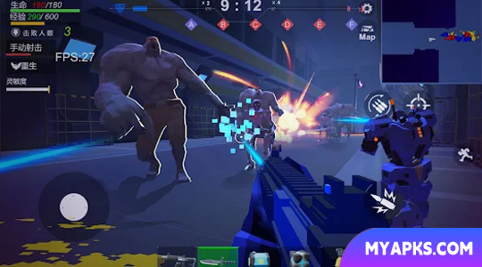Robot Battle:Gun Shoot Game