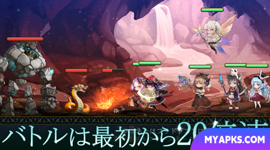 Lum Fountain and Dungeon: RPG de fantasia hack and slash ocioso