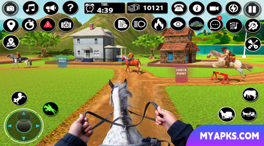 Horse Cart Taxi Transport Game