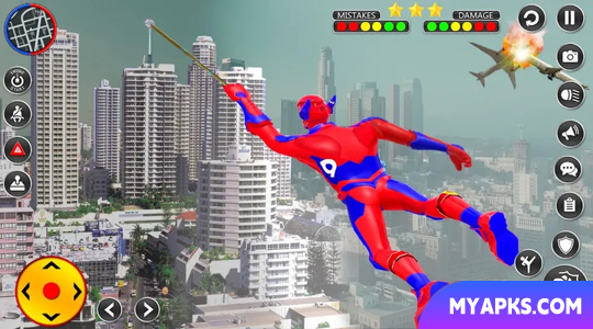Spider rope hero: spider game