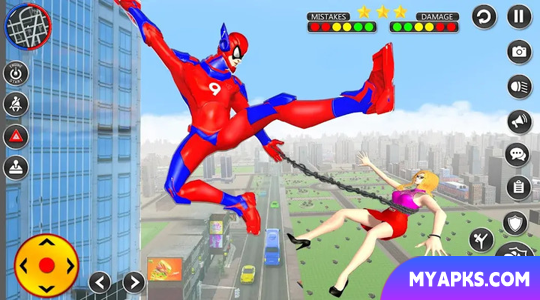 Spider rope hero: spider game