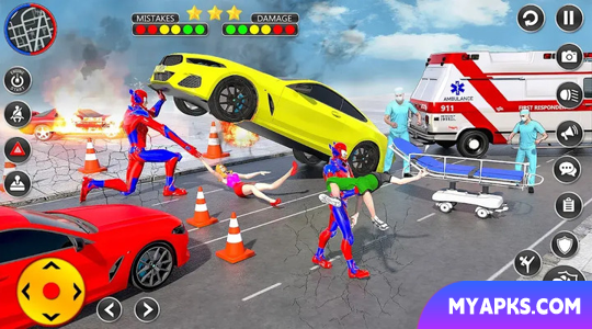 Spider rope hero: spider game