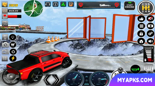 Extreme Jeep Snow Stunts