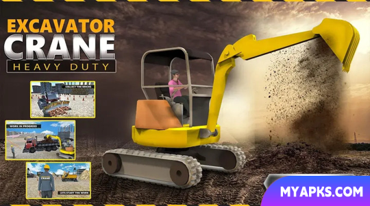 Excavator Crane Simulator Game