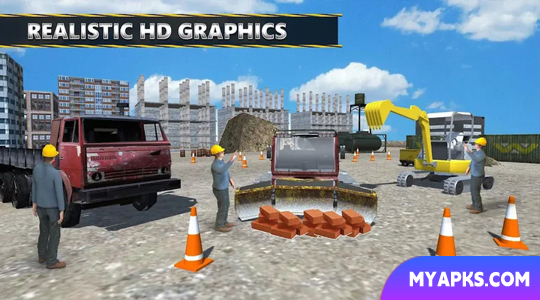 Excavator Crane Simulator Game
