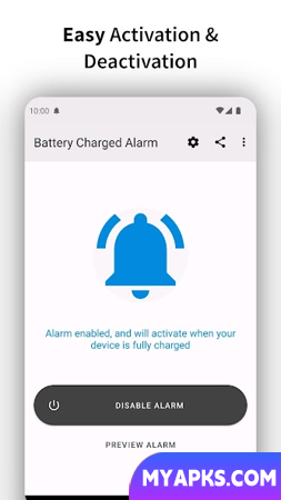Full Battery Charge Alarm 