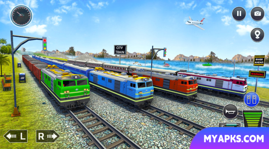 City Train Driver: Train Games