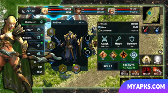 Fantasy Heroes: Action RPG 3D
