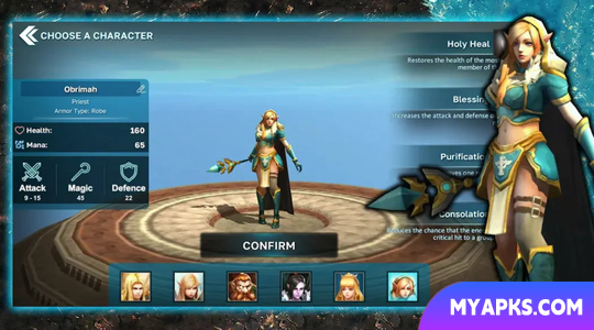 Fantasy Heroes: Action RPG 3D