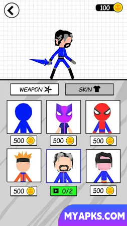 Stickman Hero: Teleport Fight