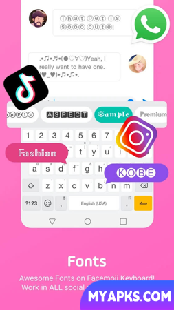 Facemoji Emoji Keyboard