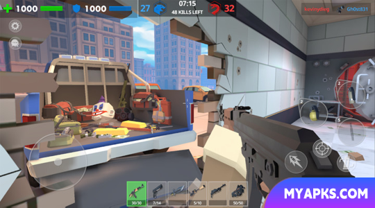Polygon Arena: Online Shooter